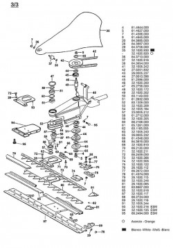 Griff für M210 Balkenmäher Eurosystems