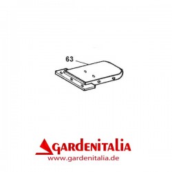 Anschlussplatte ESM für M210 Balkenmäher Eurosystems