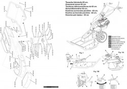 Messerwelle für P70 (M250) EVO Sichel-Mulcher Eurosystems