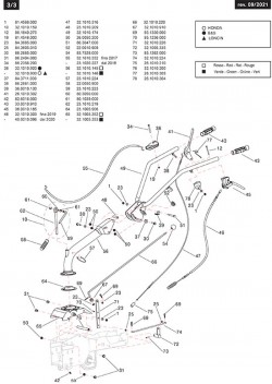 Anbaugerätespannhebel unten für P55 (M220) Eurosystems